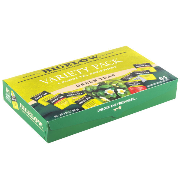 Bigelow Tea Bag Variety Tray Packs – 64/Box (select type)