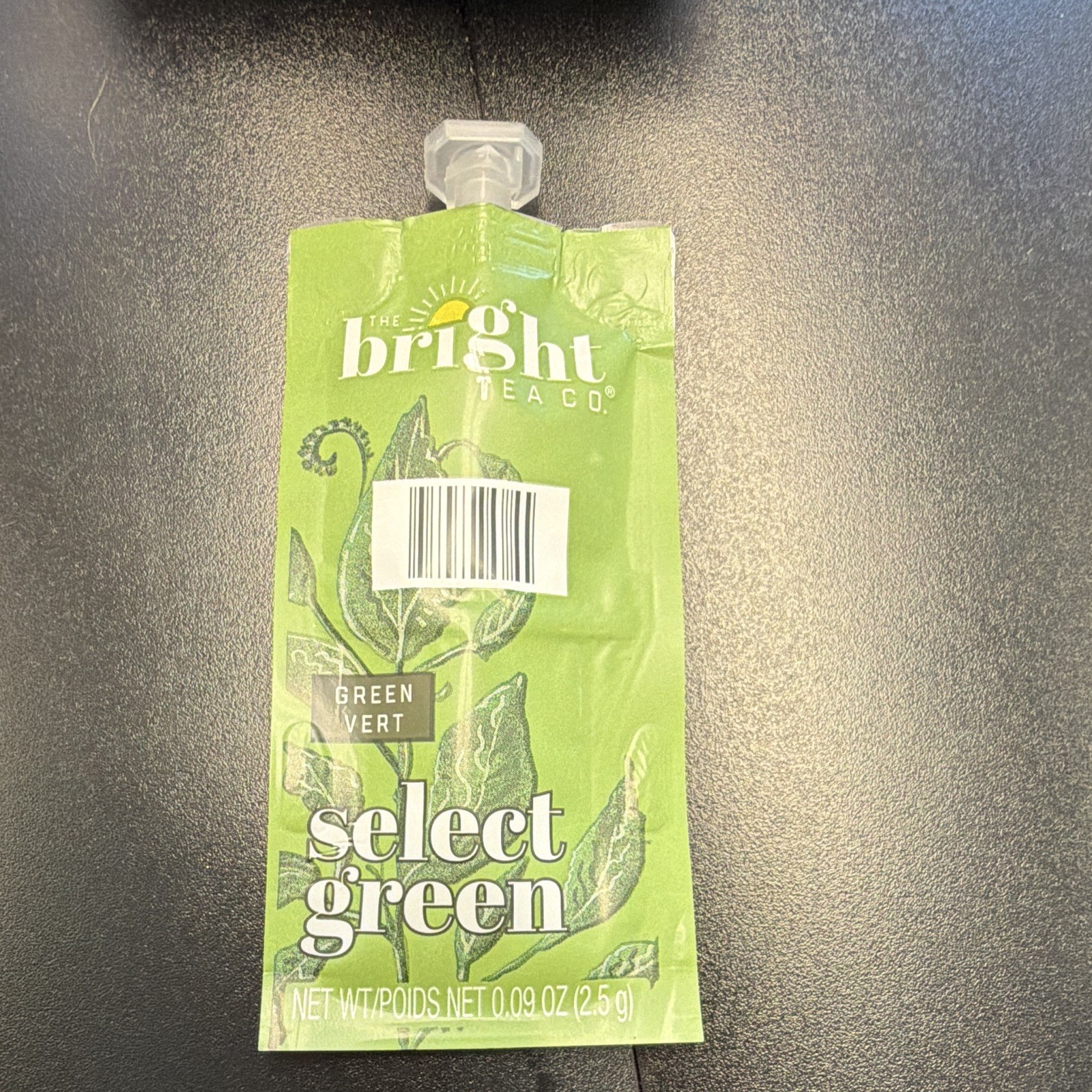 The Bright Tea Co. Select Green Green Tea 2.5g MPN 48028 Exp 12/03/26