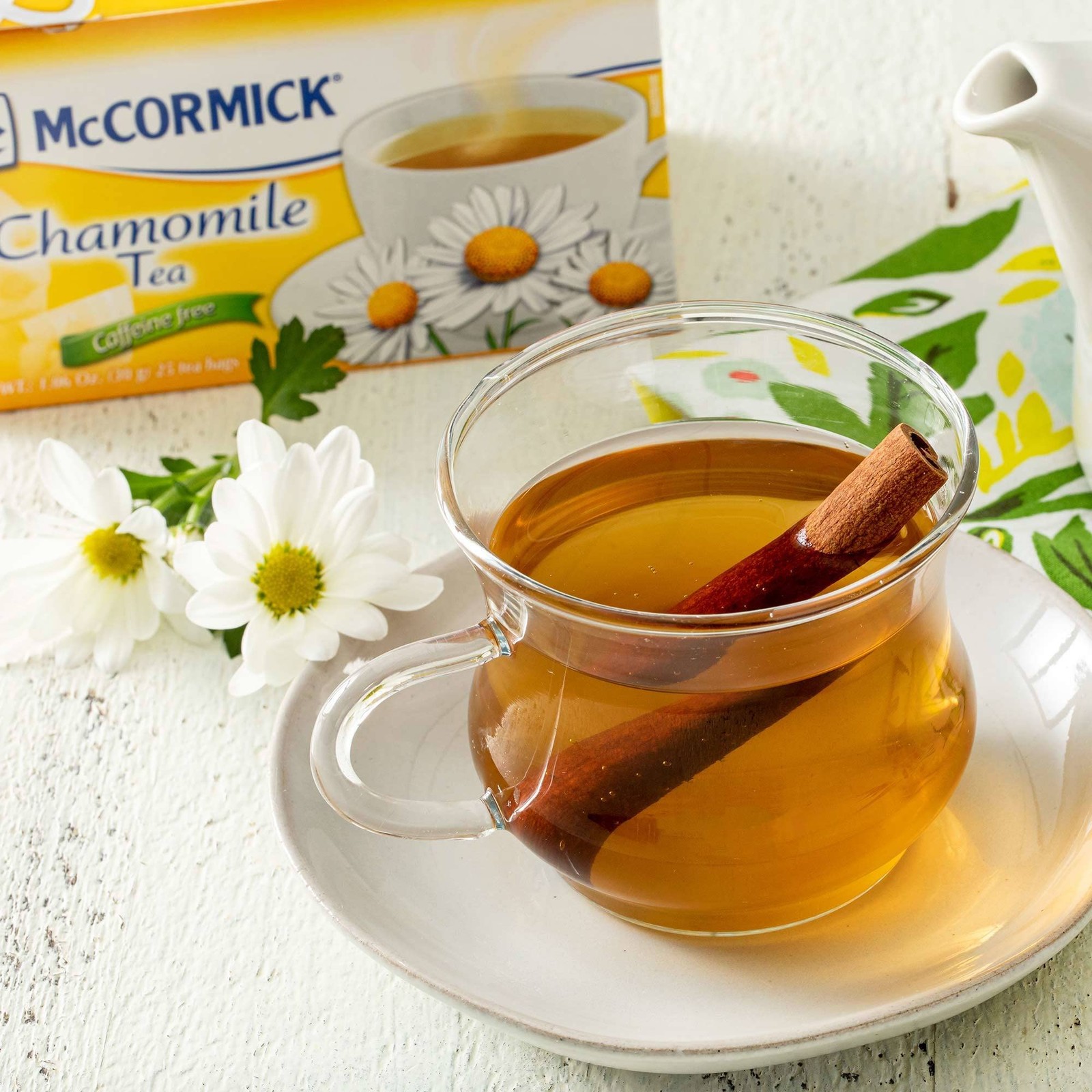 McCormick 25 Count Caffeine Free Chamomile Tea Bags, 1.06 Ounce (Pack of 1)