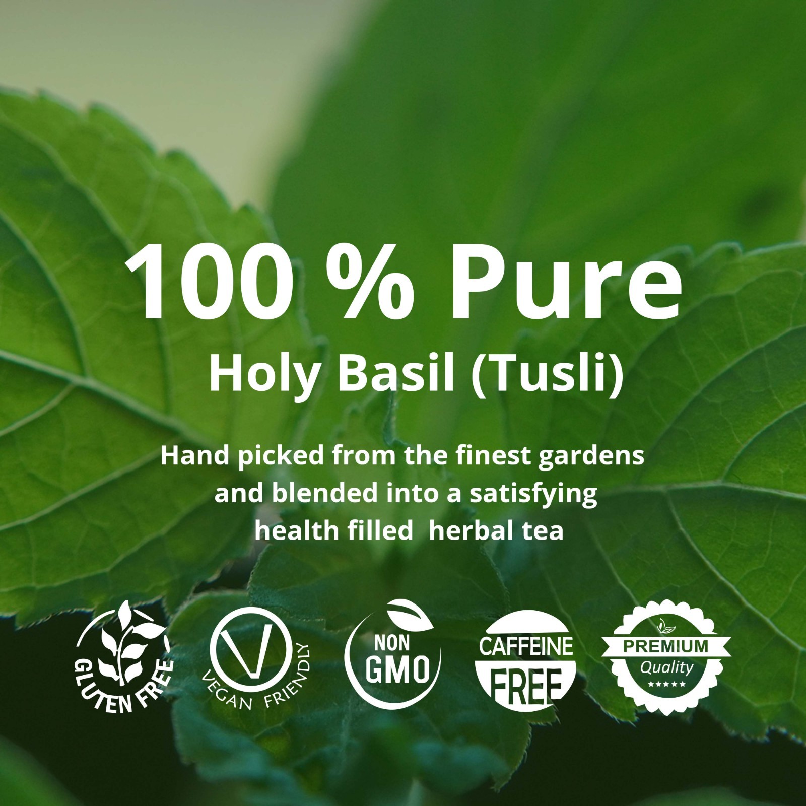 Premium Anti Stress Tea, 80 Tea Bags, Calm & Relax Tea, Herbal Tea, No Caffeine