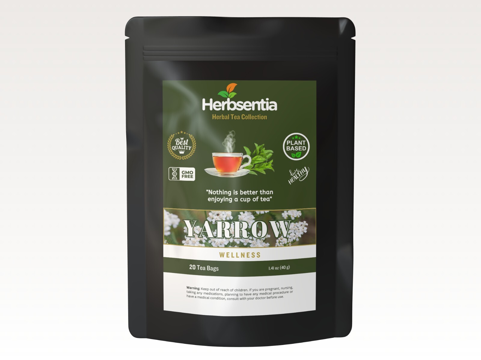 Yarrow Tea – Wellness (Premium)