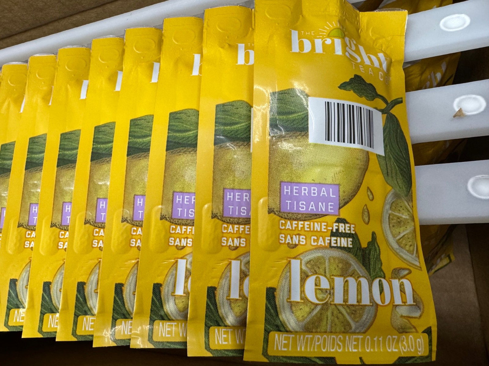 100x .11oz Bright Tea Lemon Herbal Rails 48022 BB 5/3/2026 Herbal Tisane No caff