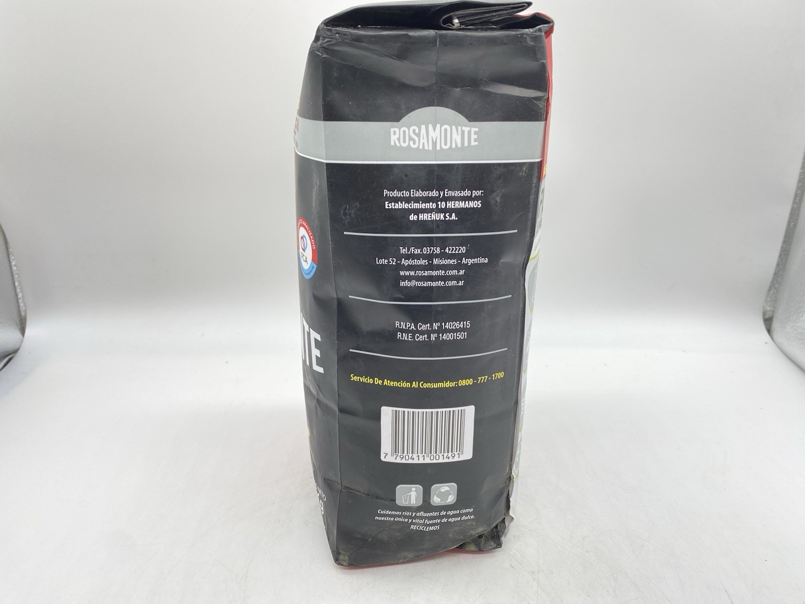 Yerba Mate Tea 2.2 lbs 1 kilo BB:07/26