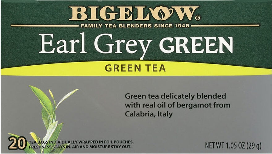 Bigelow Earl Grey Green Tea – 20 tea bags