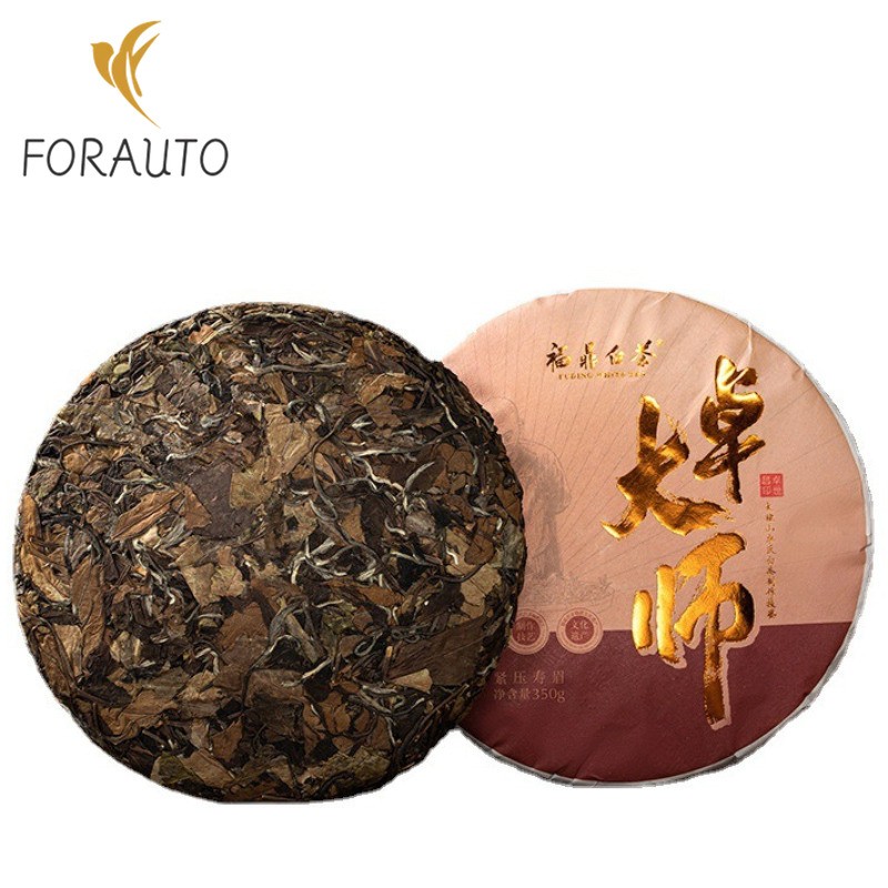 350g High-quality Fuding White Tea 2017 Chen Nian Lao Shoumei White Tea Cake