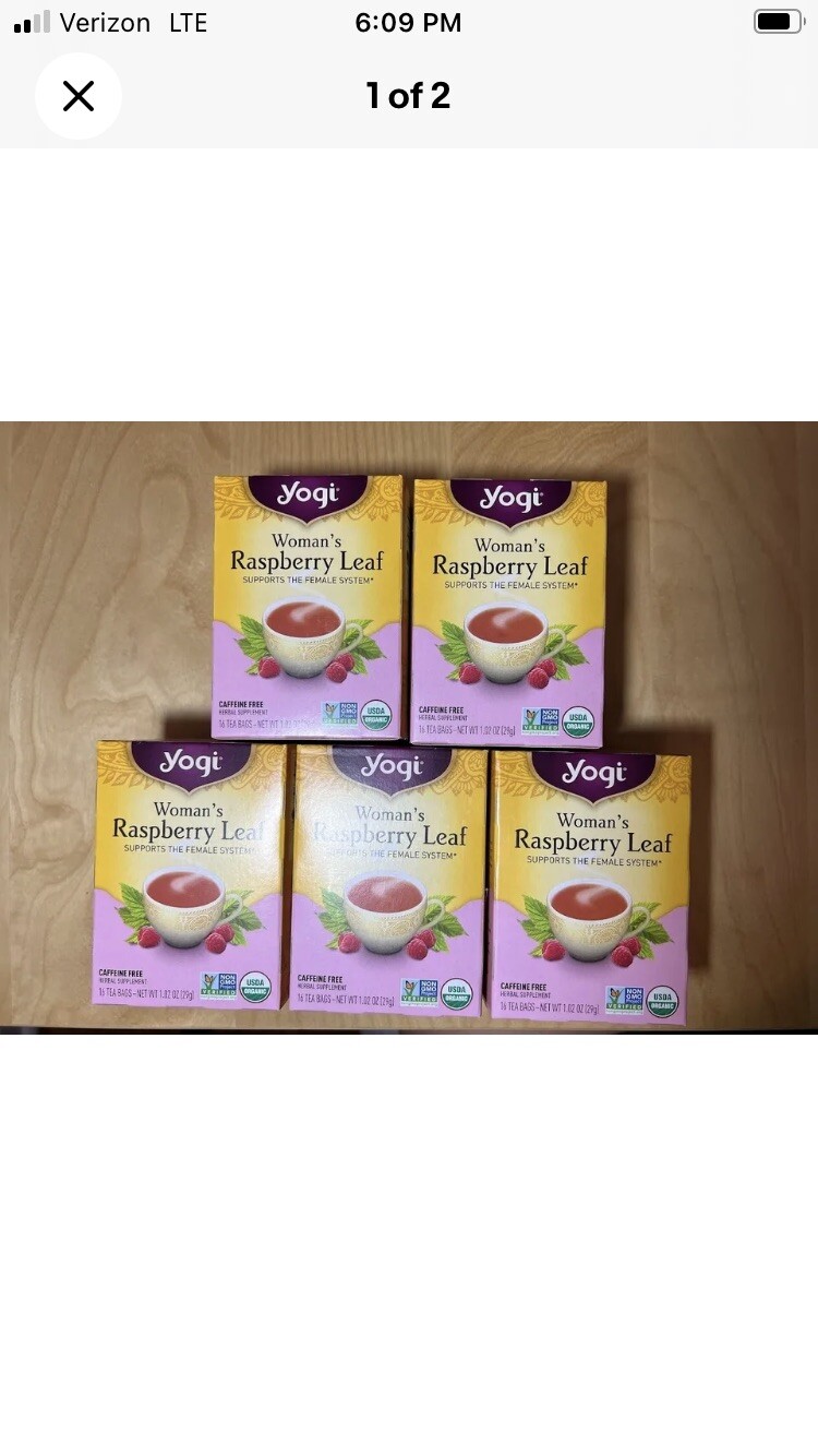Yogi Tea Women’s Red Raspberry Leaf Tea for Pregnancy and Menstruation 80 Bags