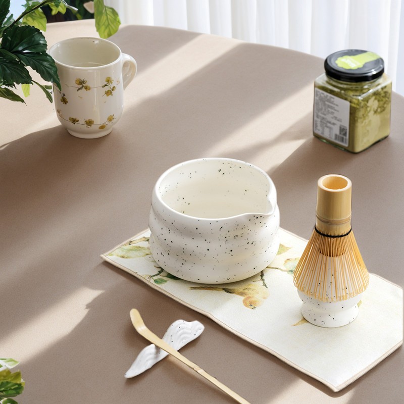 7Pcs Japanese Matcha Tea Set Whisk Tea Ceremony Kits Tea Making Tools For Gifts