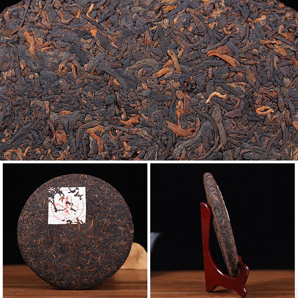 Pu-erh tea,2015,SHENG JIA YUAN,老曼峨 Old Mane,357g,cooked