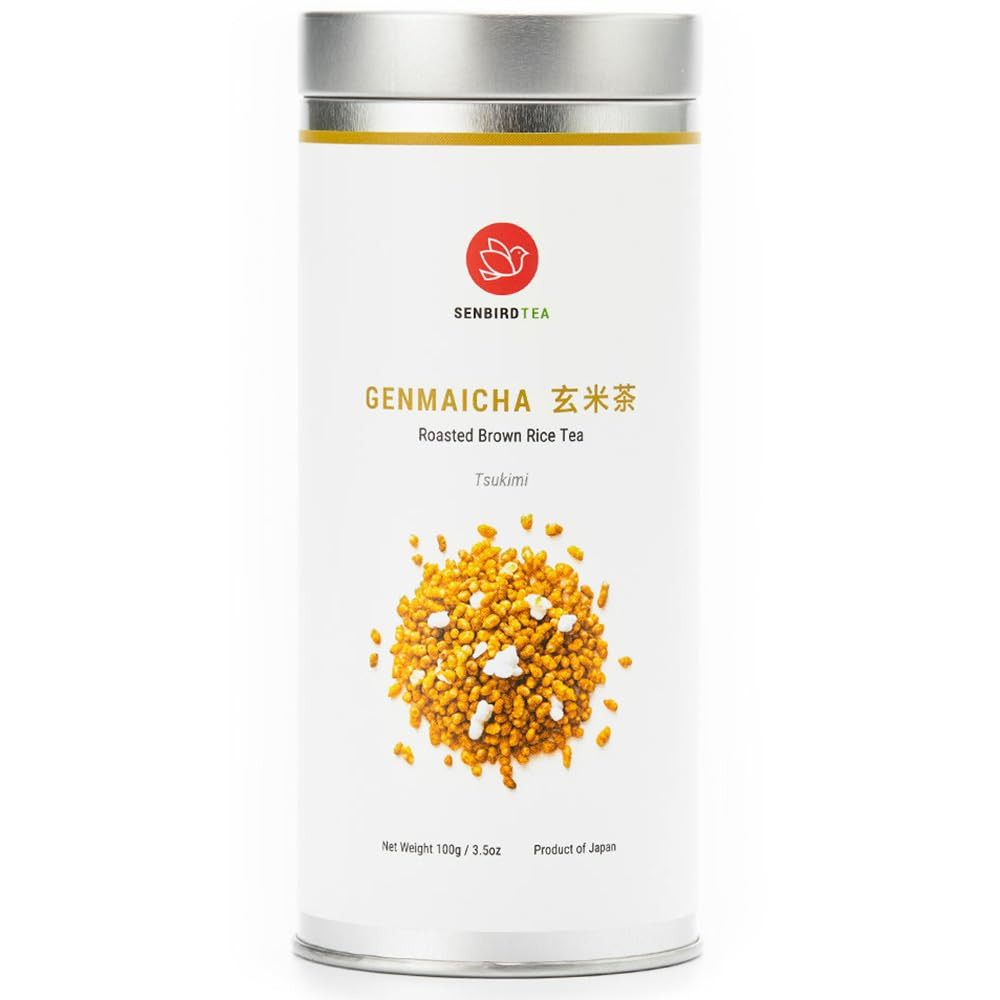 Premium Genmaicha – Caffeine-Free Japanese Mochi Rice Tea – from Hokkaido, Japan