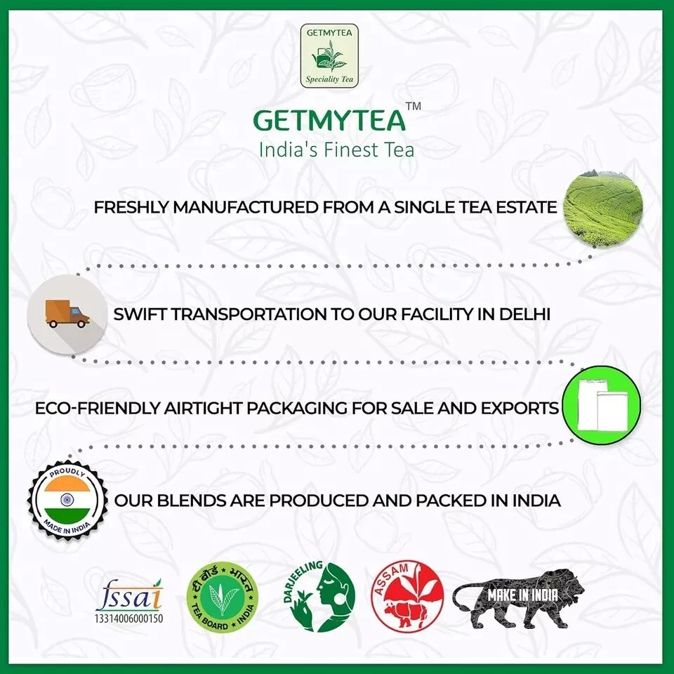 Getmytea Darjeeling Tea 2g x 20 Bags = 40g Grams Free Shipping World Wide