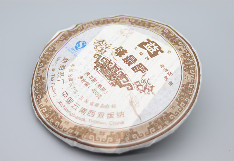 WEI ZUI YAN * 2007 TAETEA Menghai Dayi Old Pu’er Pu-erh Ripe Shu Puer Tea 400g