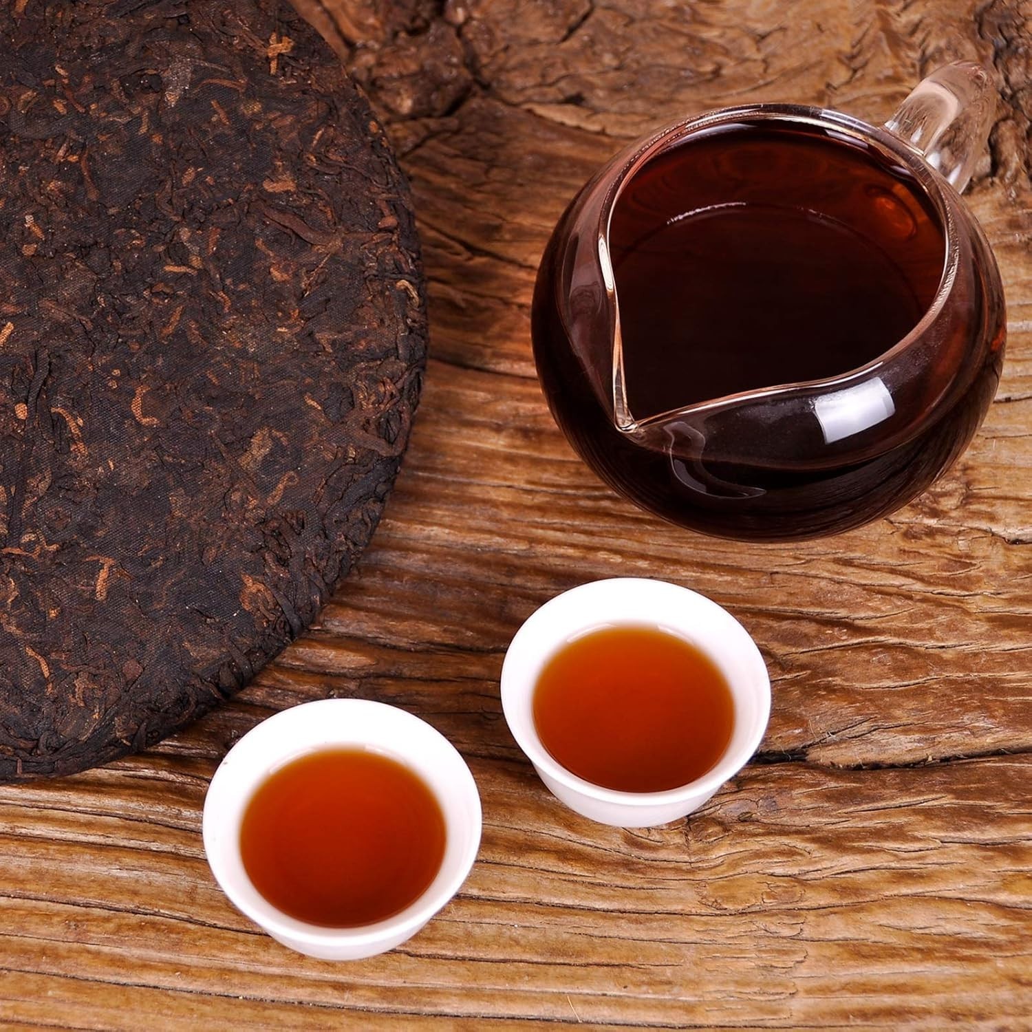 Authentic Yunnan Puer Tea Cake 12.6oz