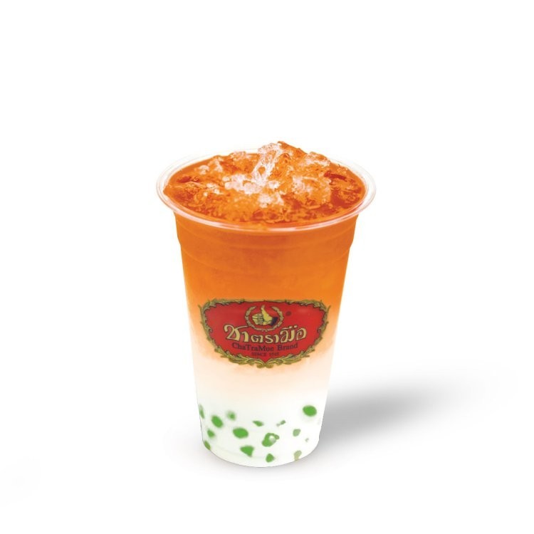 3X ChaTraMue Thai Milk Tea 3-in-1 Instant Powder for Hot & Iced Drinks 100g.