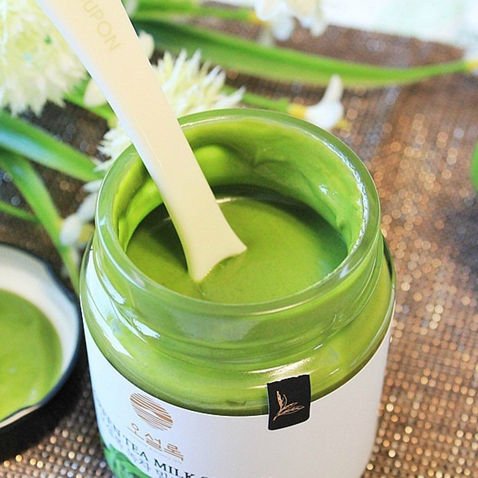 OSULLOC Green Tea Milk Spread 200g JEJU Island PREMIUM Jam Bread Cream Matcha