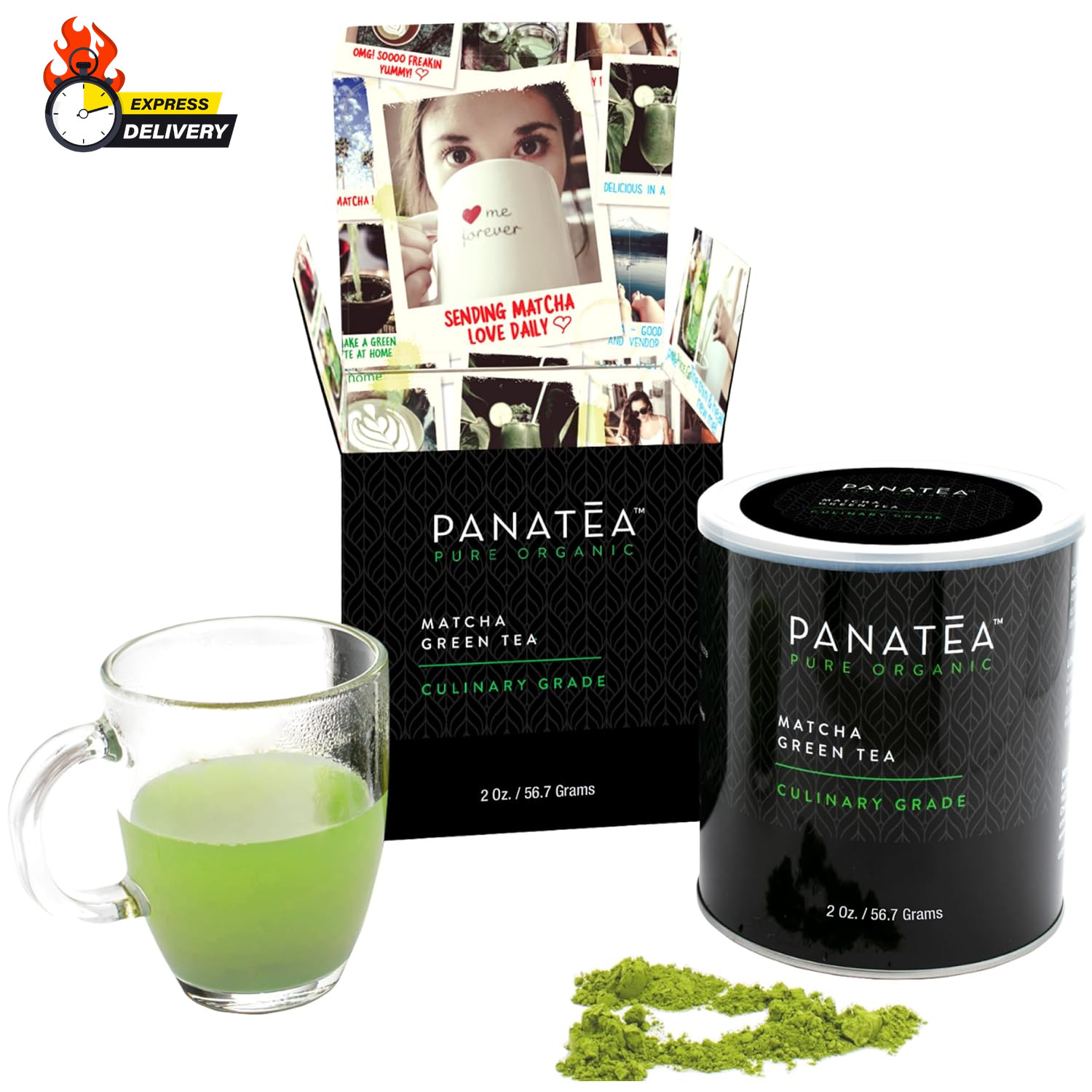 Certified Organic Matcha Green Tea Powder | 100% Pure Premium Culinary Grade Mat
