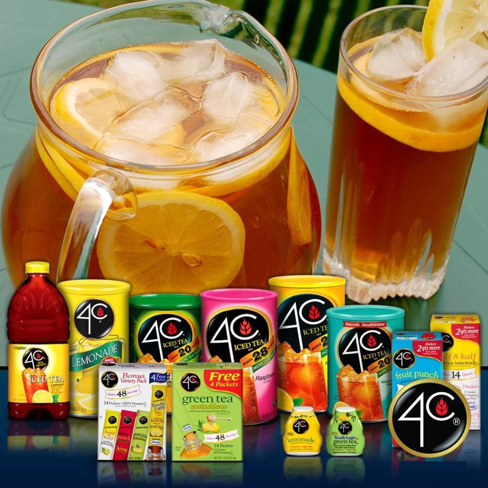 Tea 2 Go Sugar Free Instant Tea Pack of 3 1.53 Ounce 100 Vitamin C