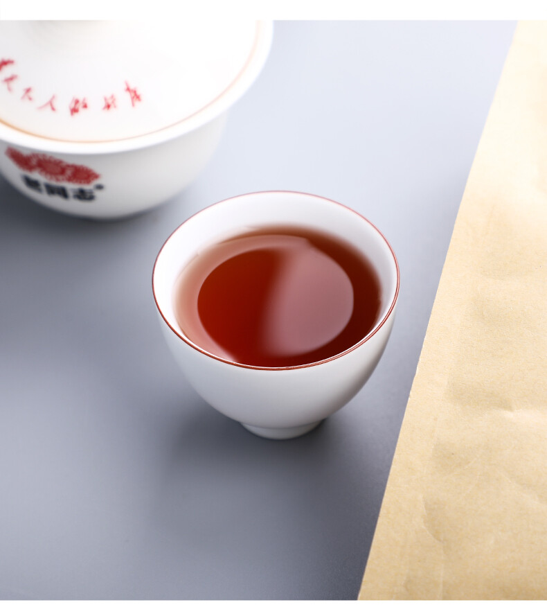 2021 Lao Tong Zhi Third Grade Ripe Puer Loose Tea Haiwan Shou Puerh Tea 500g