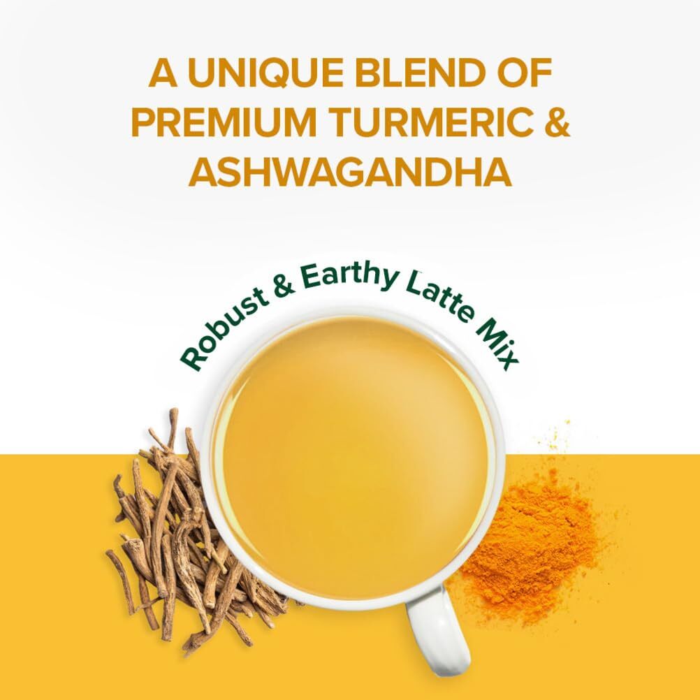 Golden Milk Recovery & Nourishing Latte Mix – Ashwagandha with Turmeric Curc…