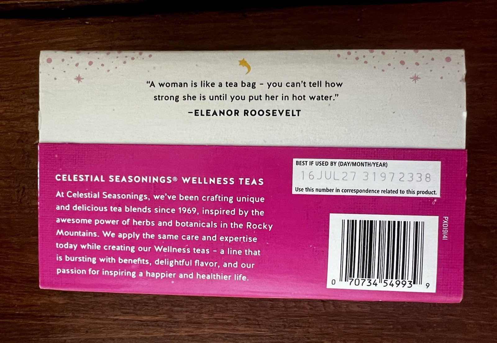 Herbal Tea Celestial Seasonings She-Well Raspberry Leaf 16 Bags Exp 07/2027 NEW
