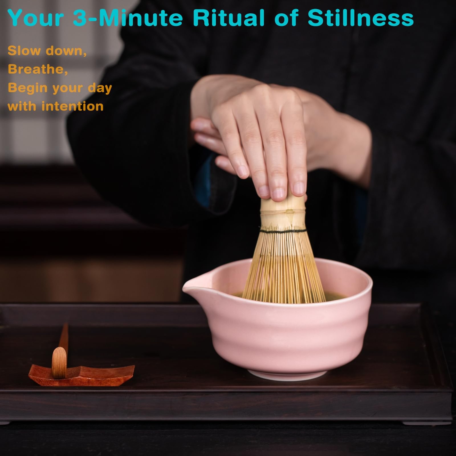 Premium Matcha Ceremony Set – Complete 9-Pcs Ritual Kit – Presented in Luxury…