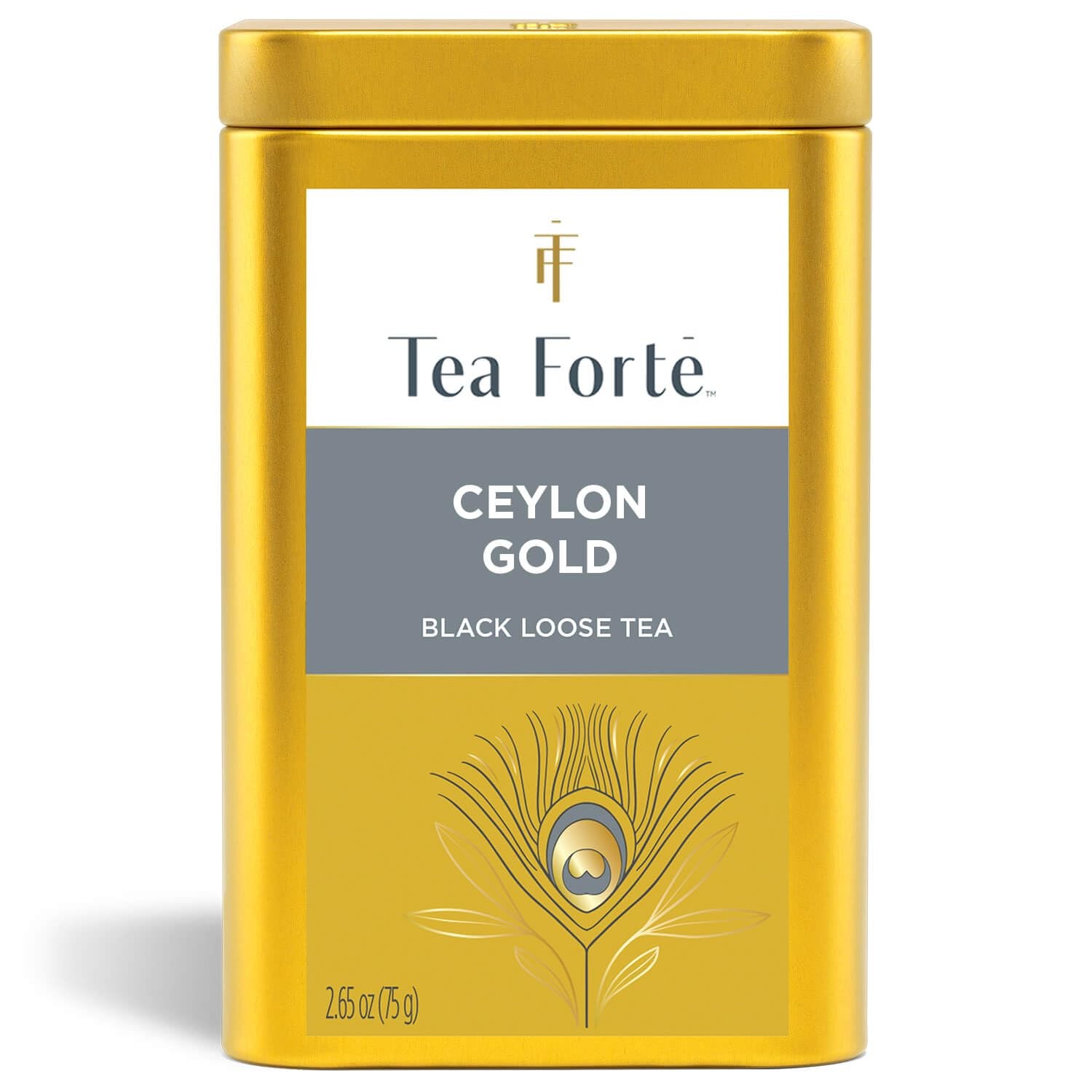 Ceylon Gold Premium Loose Leaf Black Tea Blend Canister Makes 3550 Cups
