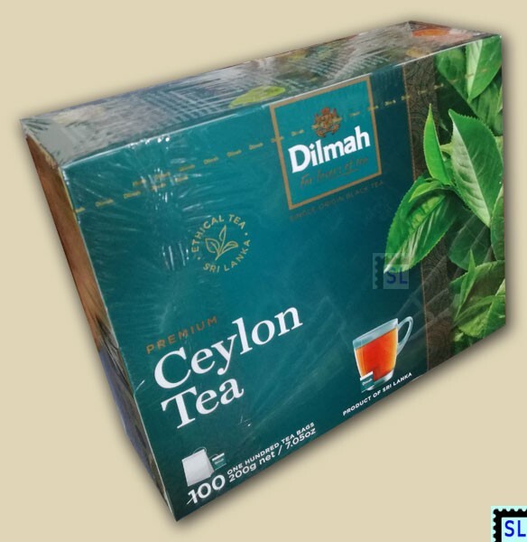 Premium Ceylon Black Tea 10 / 20 / 25 / 50 / 100 / 200 Tea Bags With Tag