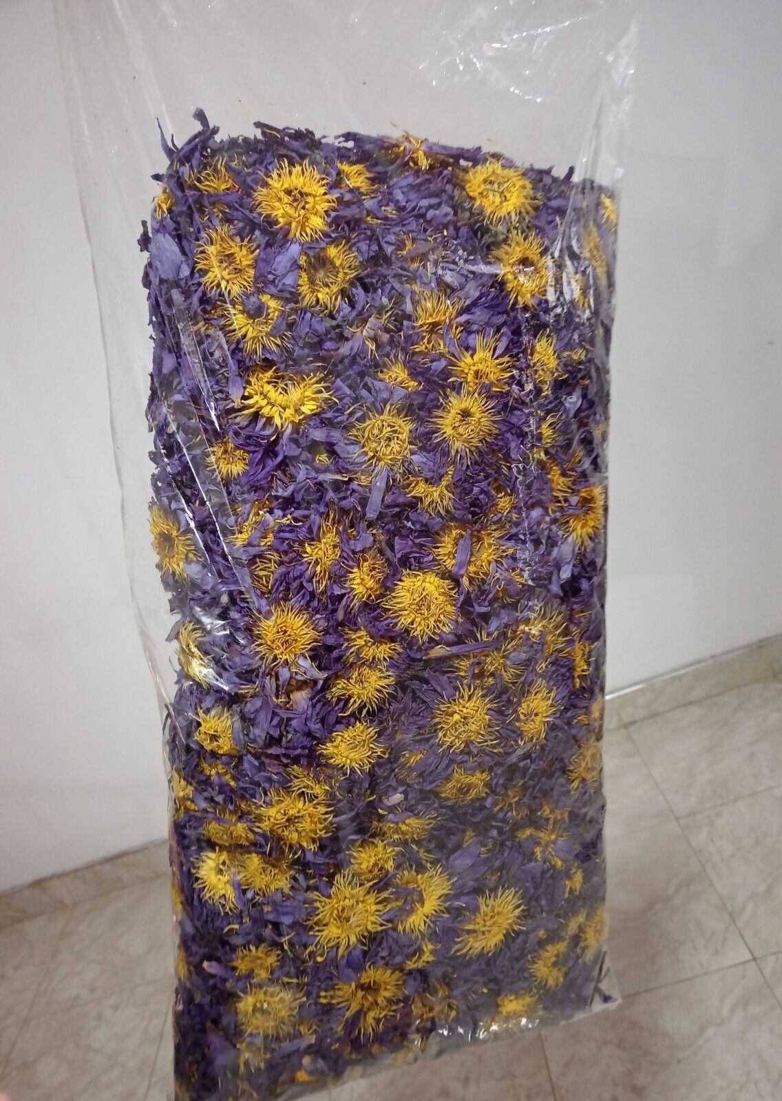 20g – 1000g Dried Blue Lotus Nymphaea caerulea 100% Organic Natural Puro Flowers