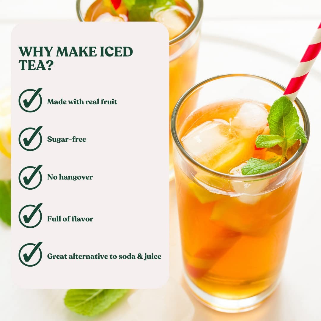 Mango Magic Black Tea – 20 Count Tea Bags for Refreshing Moments