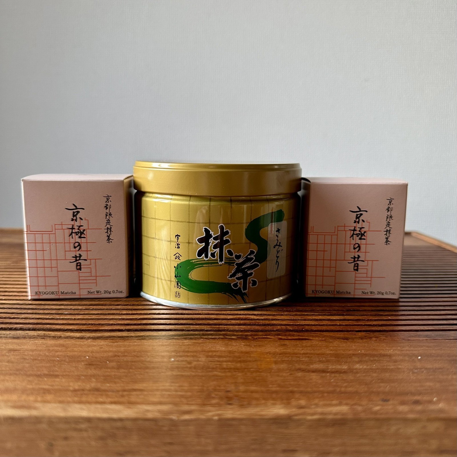 Yamamasa Koyamaen x IPPODO Matcha Tin set of 3 UJI Ceremonial Grade