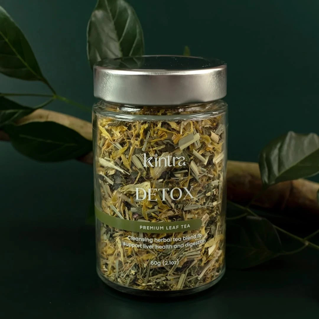 Kintra Food Detox Loose Leaf Herbal Tea Jar, 60g