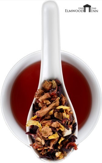 Elmwood Inn Fine Teas, Orange Vanilla Caffeine-free Fruit Infusion, 16-Ounce