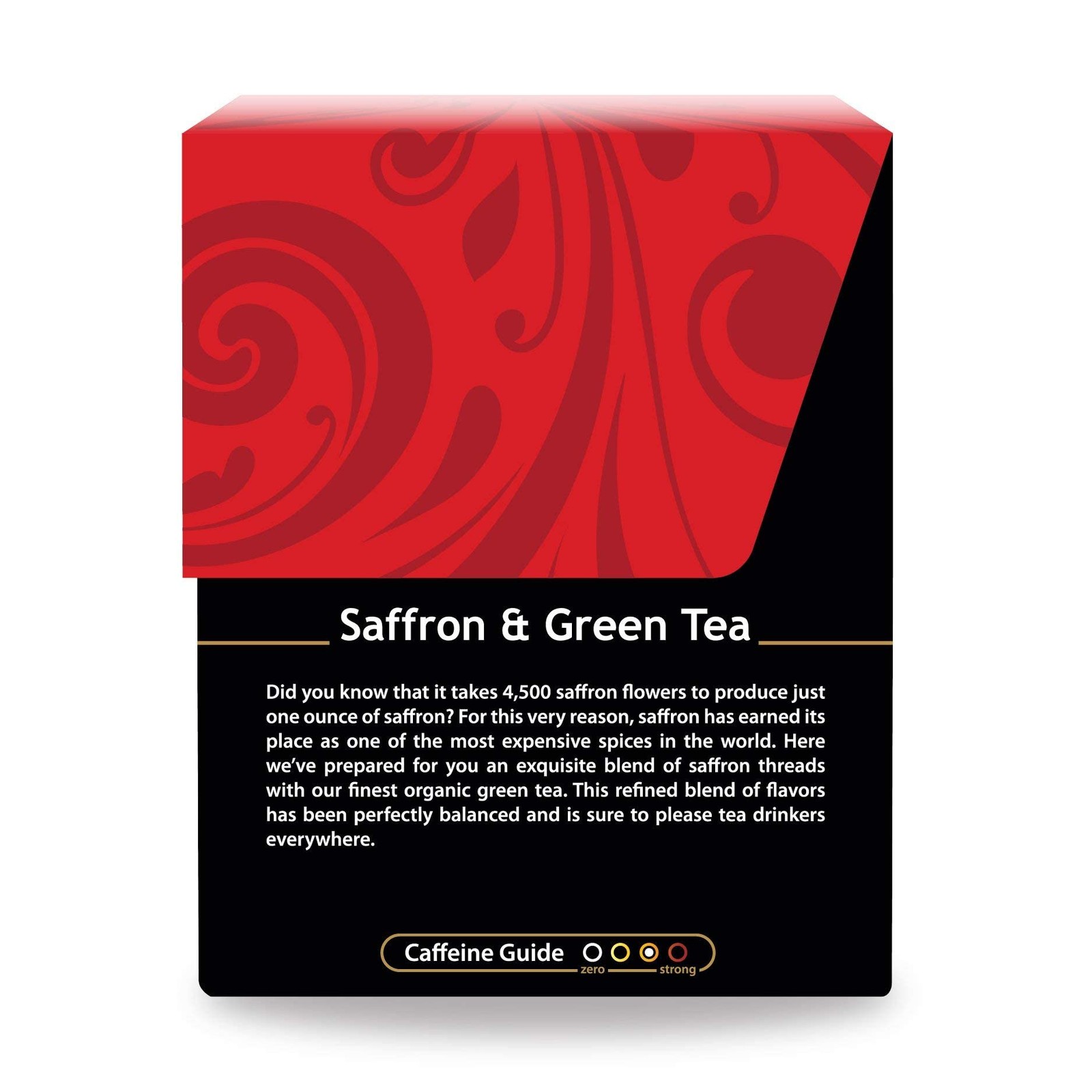 – Saffron & Green Tea – For & Wellbeing – Wild Crafted Tea – With Antioxidant…