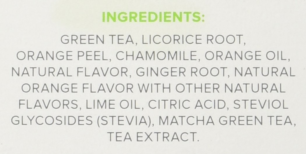 Good Earth Super Green Tea Matcha Maker 18 Count GMO Free Tea Box