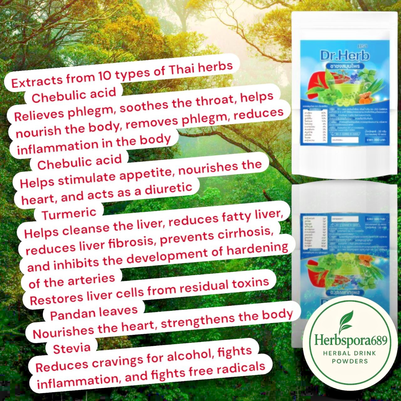Herbal Tea Stop Drinking Alcohol Reduce Craving Detox Liver Care Natural 3 pack.