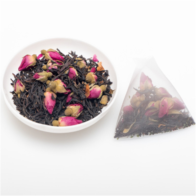 Rose Oolong Tea 12Pcs/Set 120g Pyramid Packing Organic Health Flower Tea