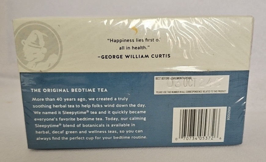 Sleepytime Extra®, Wellness Tea, Caffeine Free, 20 Tea Bags, 1.2 oz (35 g)