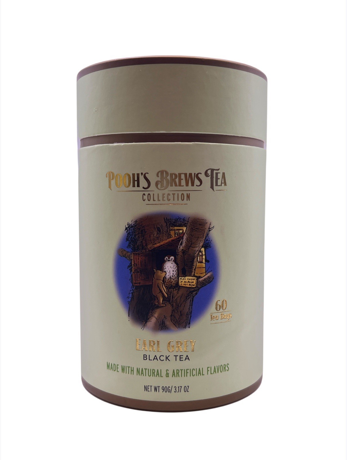 2 PK – Pooh’s Brews Tea Collection Green Tea / Earl Grey Black Tea • 60 Tea Bags