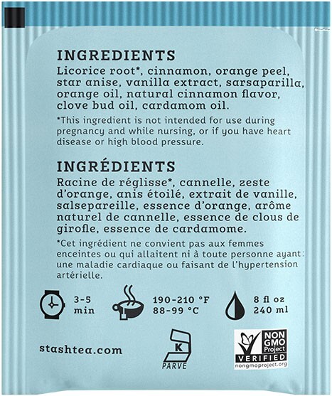 Stash Licorice Spice Herbal Tea – 20 tea bags