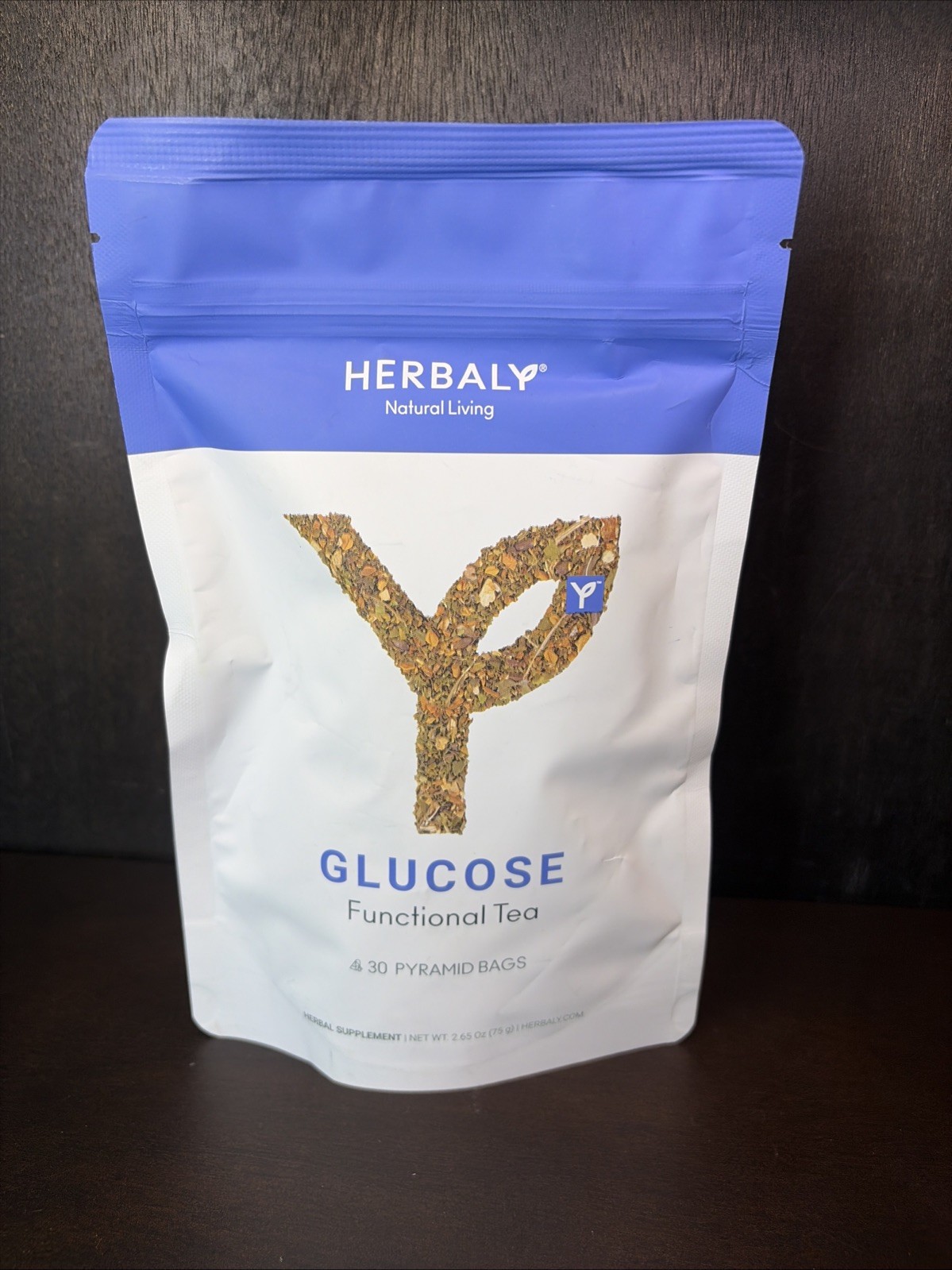 EXP:12/28 HERBALY Glucose Functional Tea Organic Blood Sugar Wellness