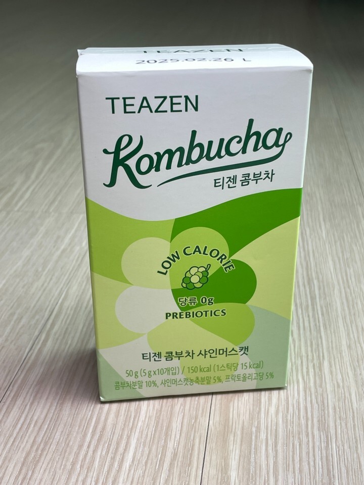 Teazen Kombucha Shine Muscat Powder 5g x 30sticks Prebiotics Tea K-Drink