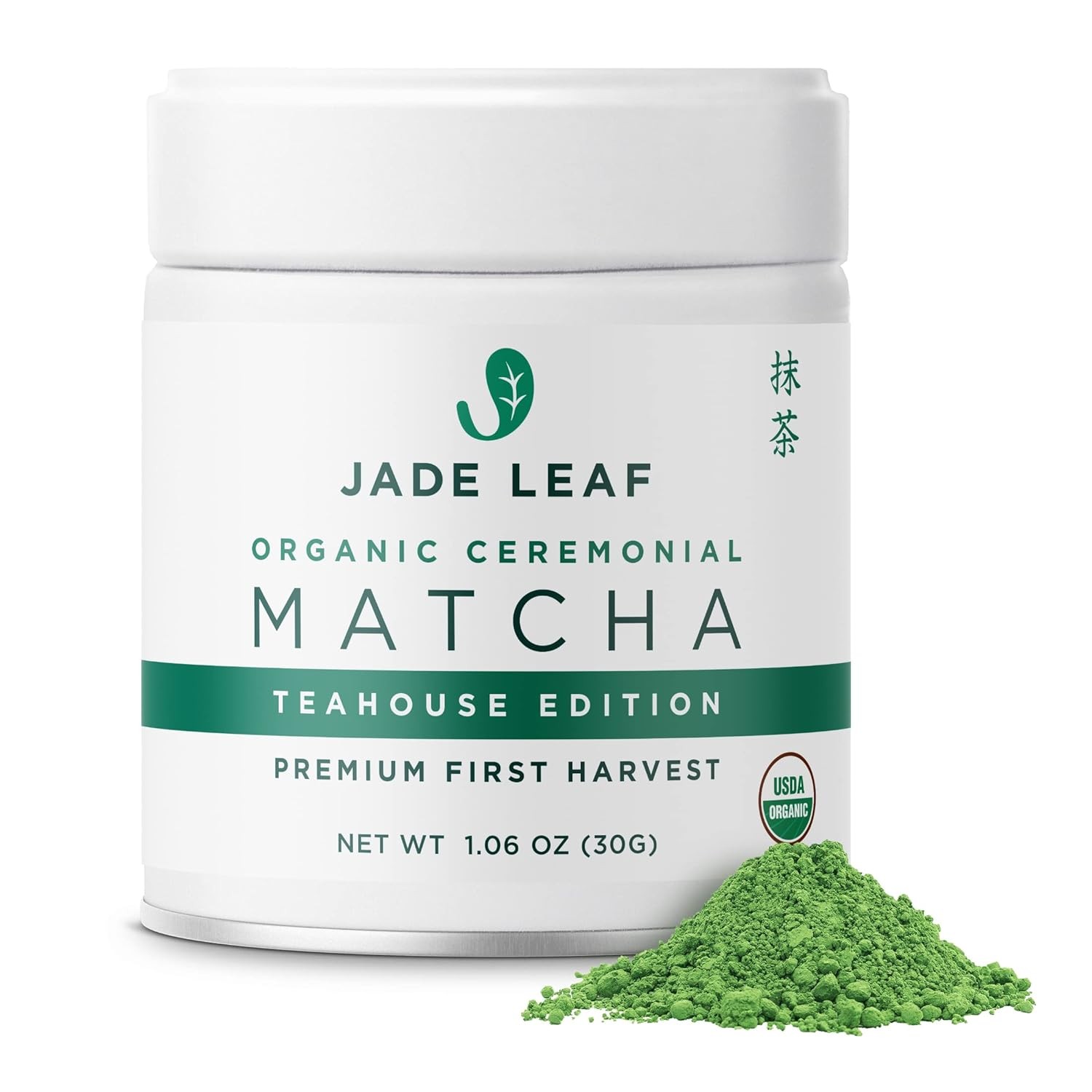 Jade Leaf Organic Matcha Green Tea Powder – Authentic Japanese Origin – Premium