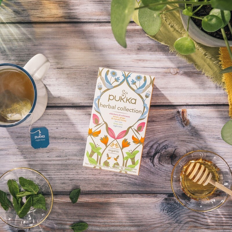 Pukka HERBAL COLLECTION – Organic Herbal Tea 20 Sachets 34g / 1.2oz