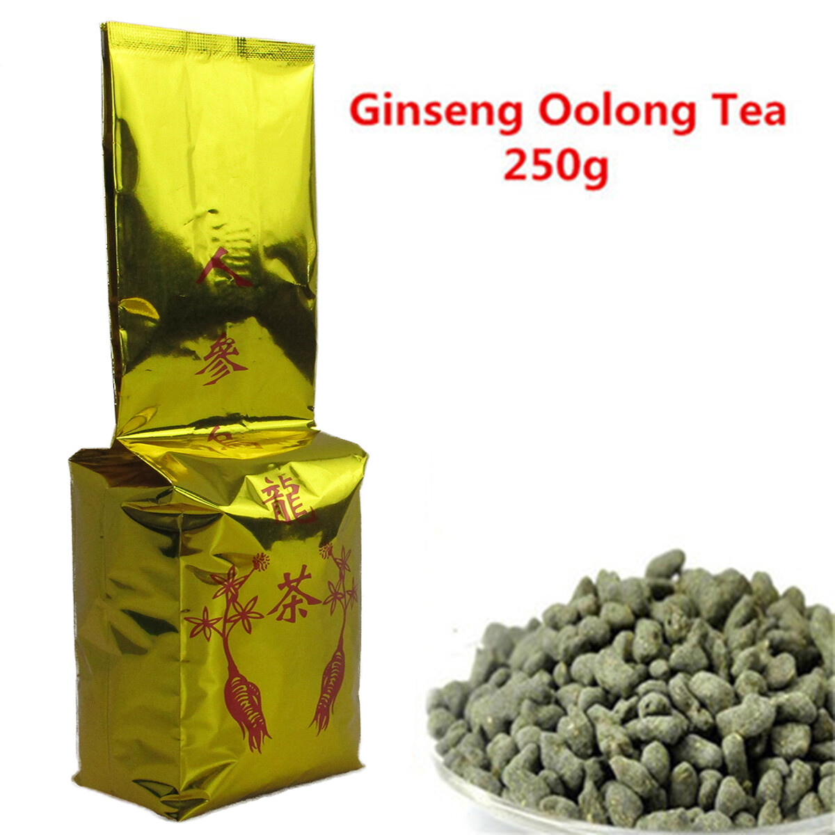 250g Taiwan Organic Dong Ding Ginseng Oolong Tea Health Wellness Drink