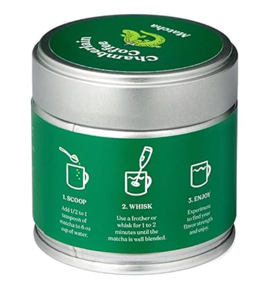 Chamberlain Coffee – Organic Matcha Green Tea Powder – First Harvest – 1.06 oz