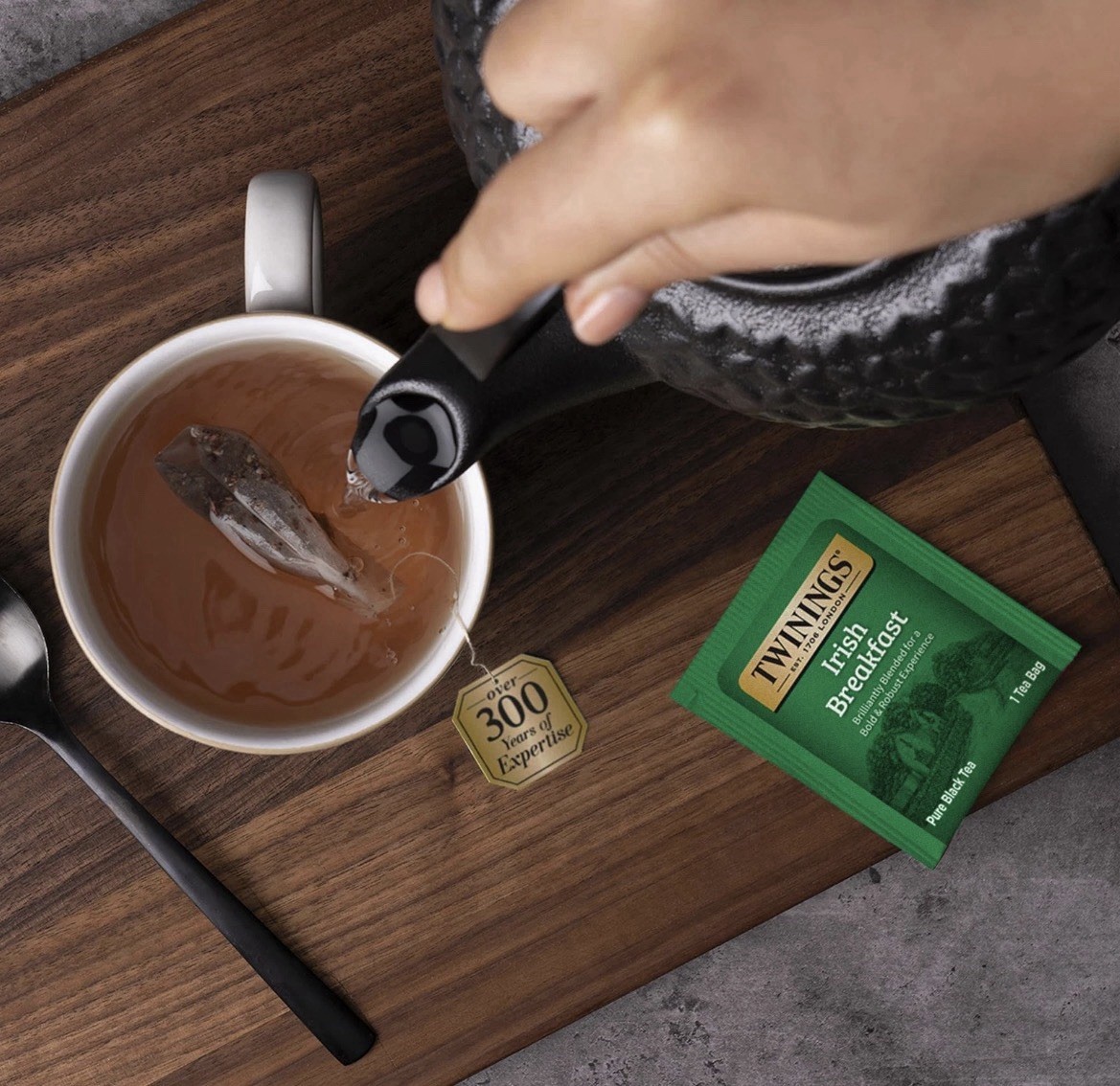 Twinings Irish Breakfast Tea Bags Bold Black Tea 20 Count Pack of 12 (240 Total)