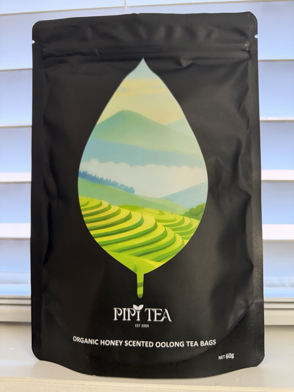 PiPi Tea Organic Honey Scented Oolong Tea Bags