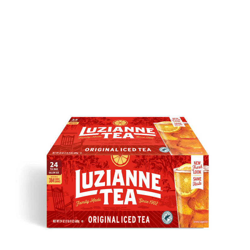 Luzianne Black Iced Gallon Tea Bags, 24 Count