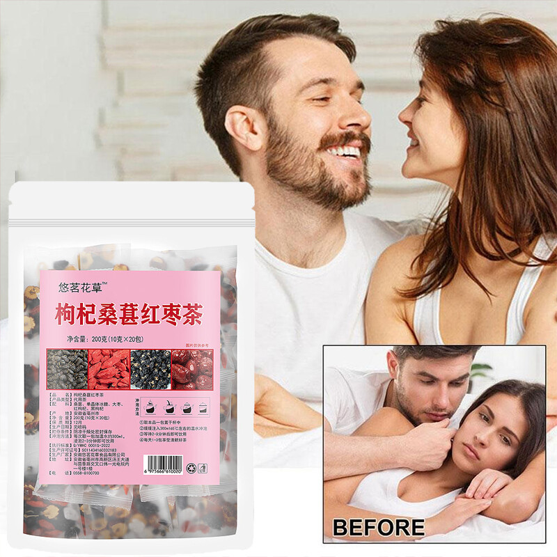 20pcs Ginseng Five treasure tea , Kidney tea ,liver tea , red date kidney health