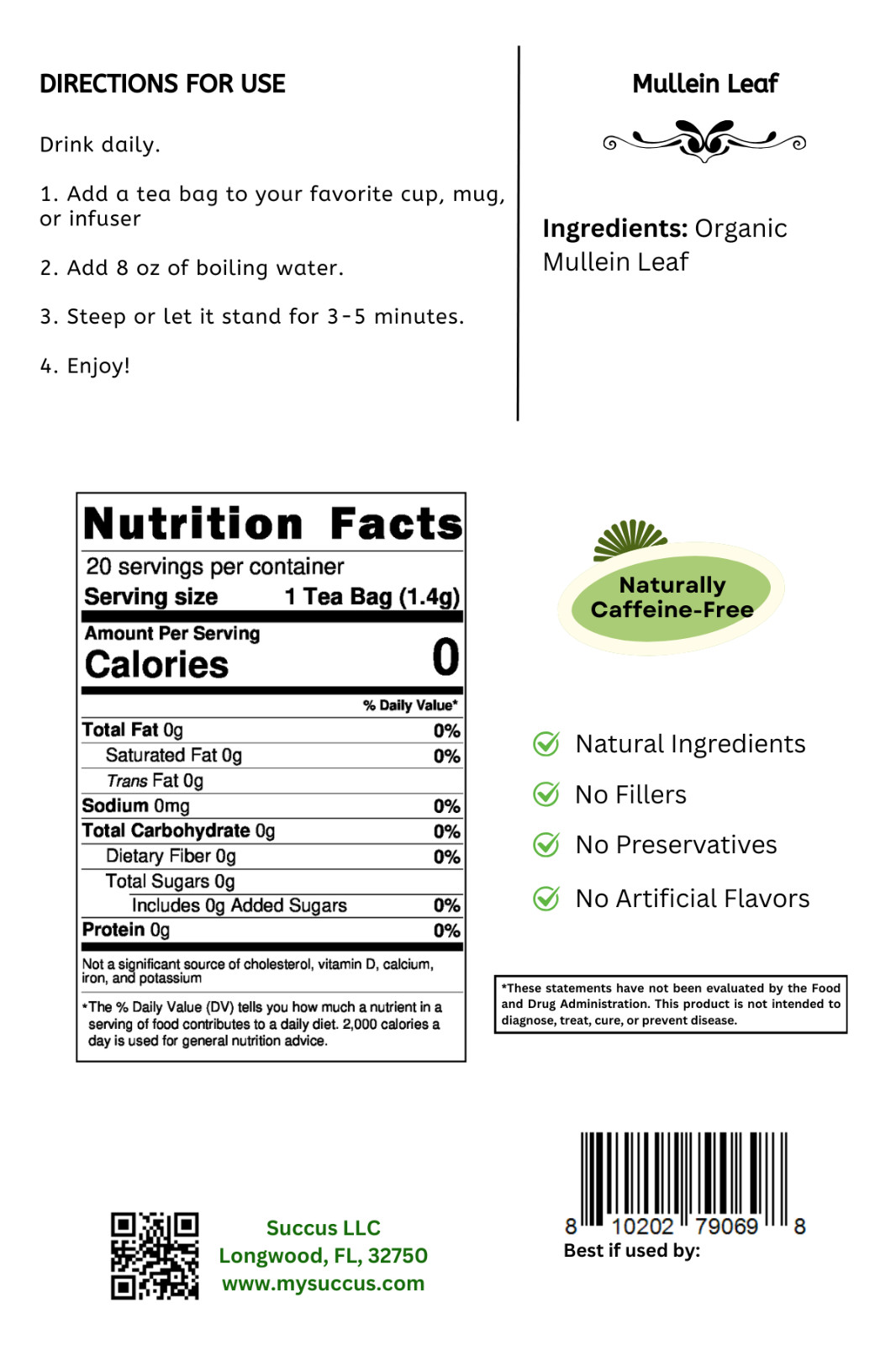 White Mulberry Leaf and Ceylon Cinnamon Tea – Blood Sugar