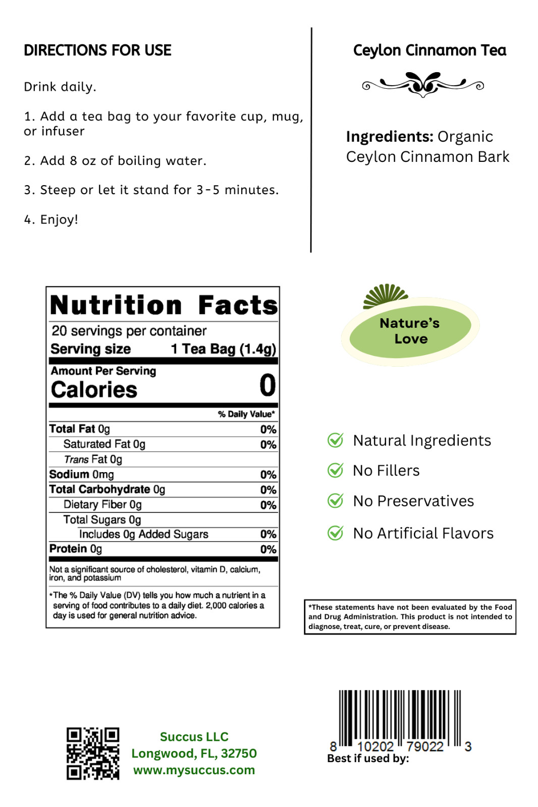 Herbsentia Calendula Tea – Skin and Immune System (Premium)
